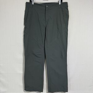 Columbia Omni-Shade Green Pants Men's 36W 32L Sun Protection Pockets